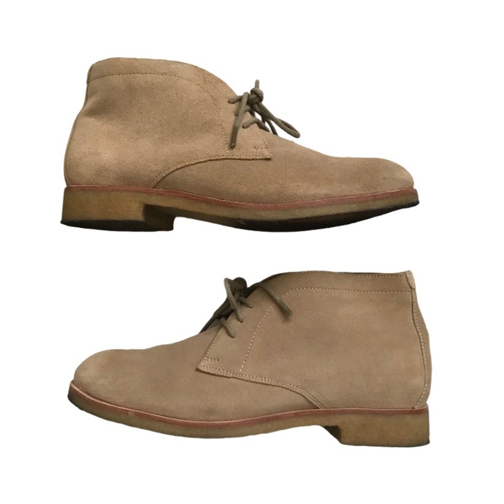 EUC Johnston & Murphy camel leather chukka boots 7